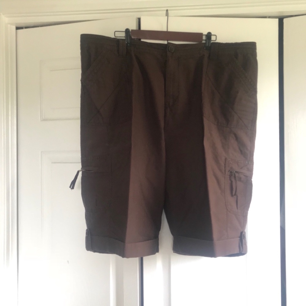a.n.a brown knee length capris